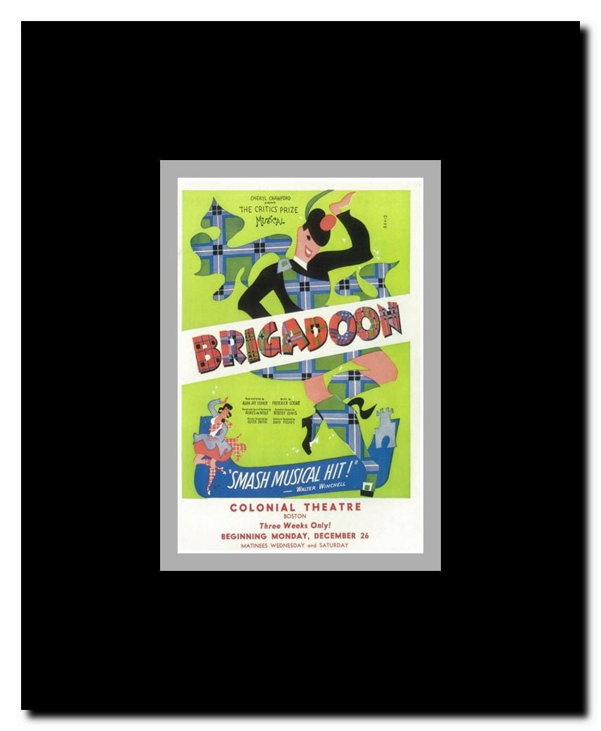 Brigadoon (Broadway) Framed Movie Poster