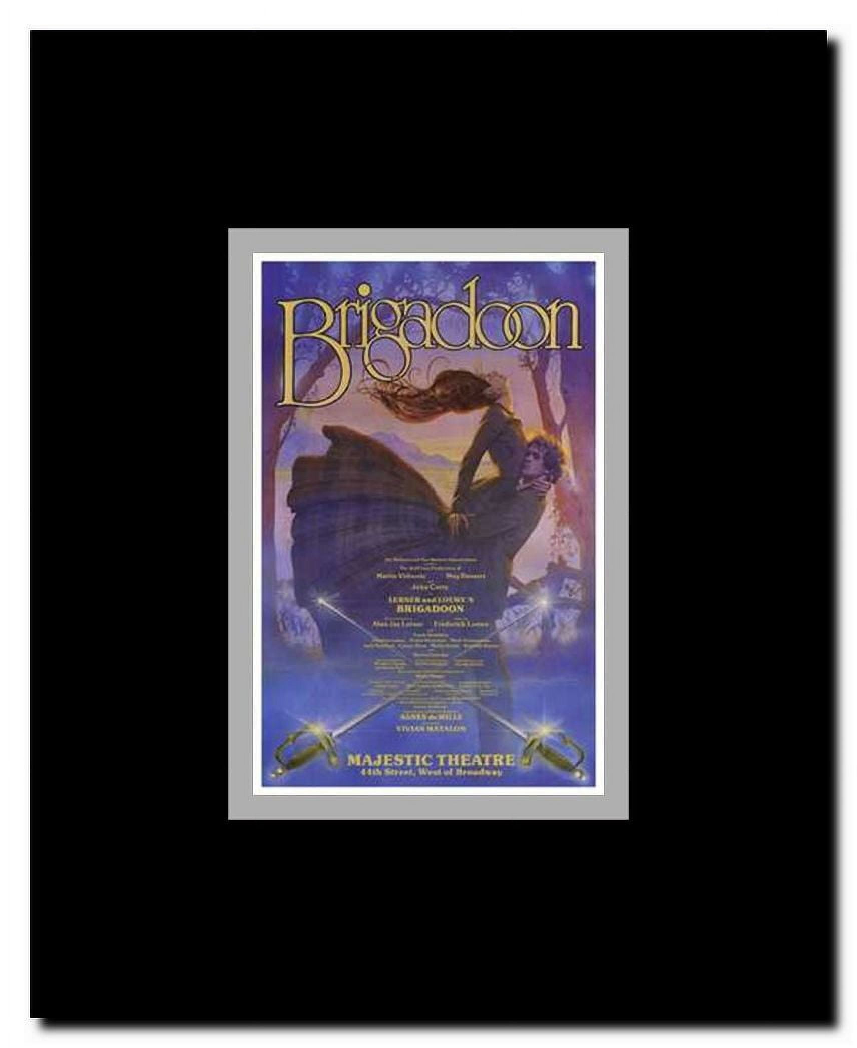 Brigadoon (Broadway Musical) Framed Movie Poster