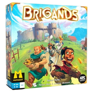 Matagot Brigands Board Game - A Deduction and Strategy Board Game for Thrilling Heists and High Stakes! Family Game for Kids & Adults, Ages 10+, 2-6 Players, 25-50 Min Playtime, Made by Matagot