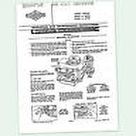 Briggs And Stratton 3Hp Engine 81900 To 81996 Operating Manual Operators Points