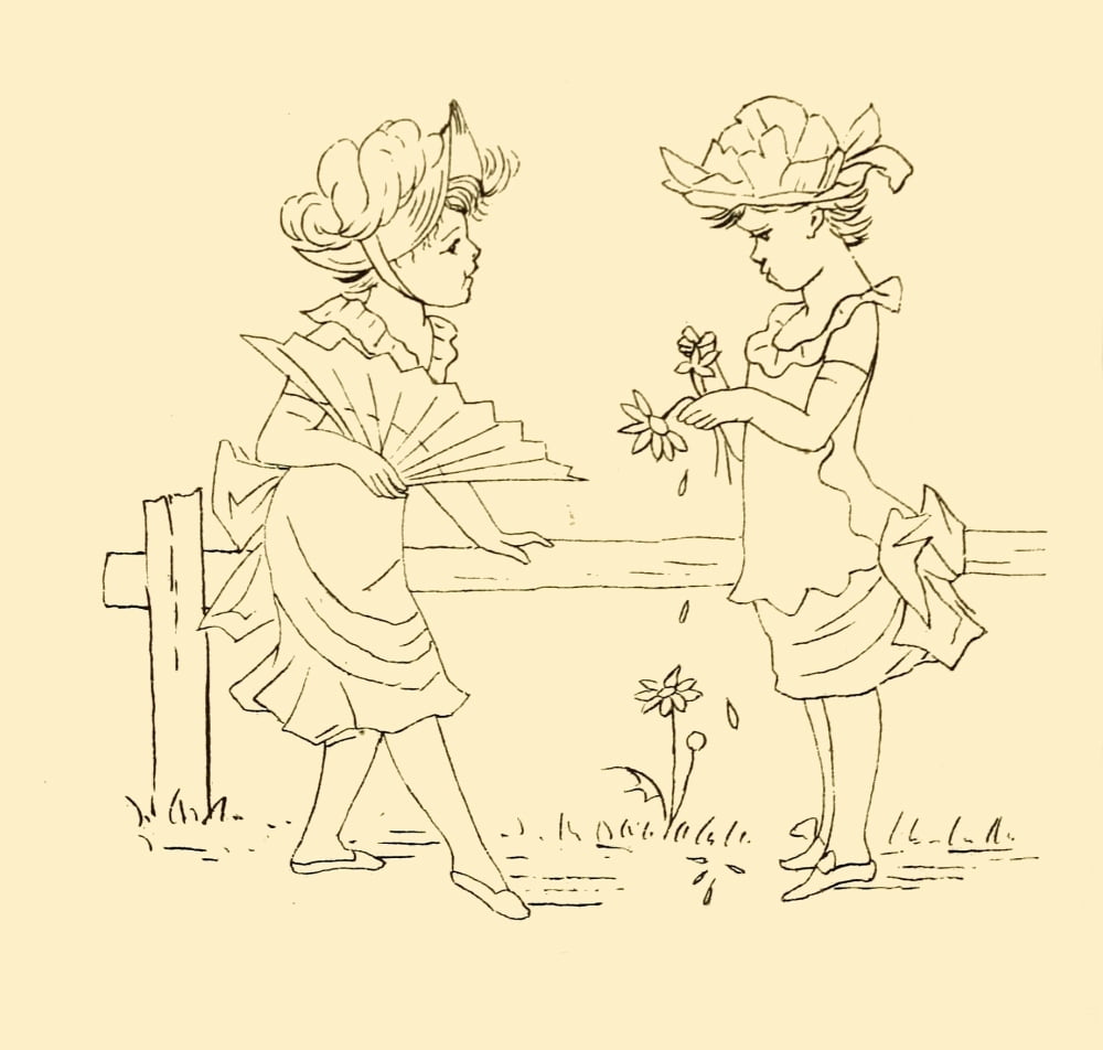 Briggs & Co Transferring Pa Canvas Art - Kate Greenaway (18 x 24)