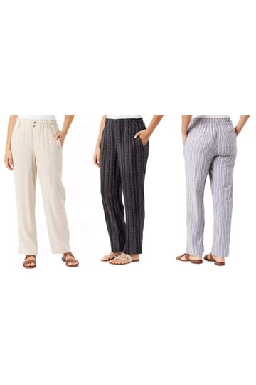 Briggs Shop Womens Pants | Black - Walmart.com