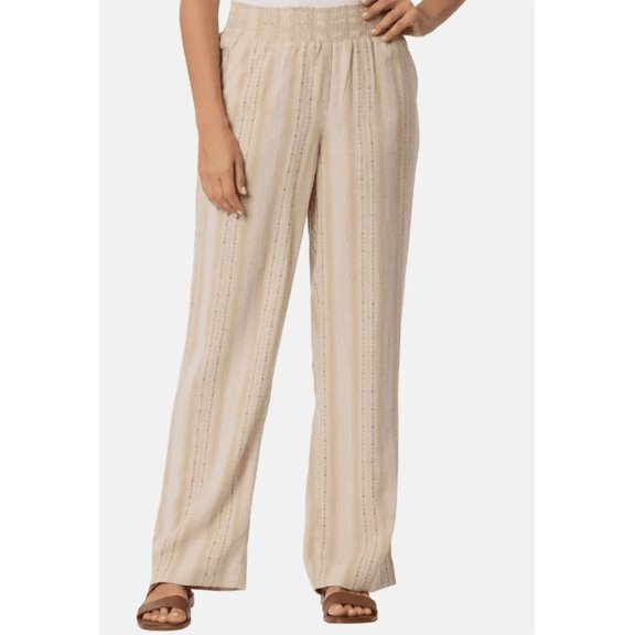 Briggs Ladies' Linen Blend Pull-On Pant Medium