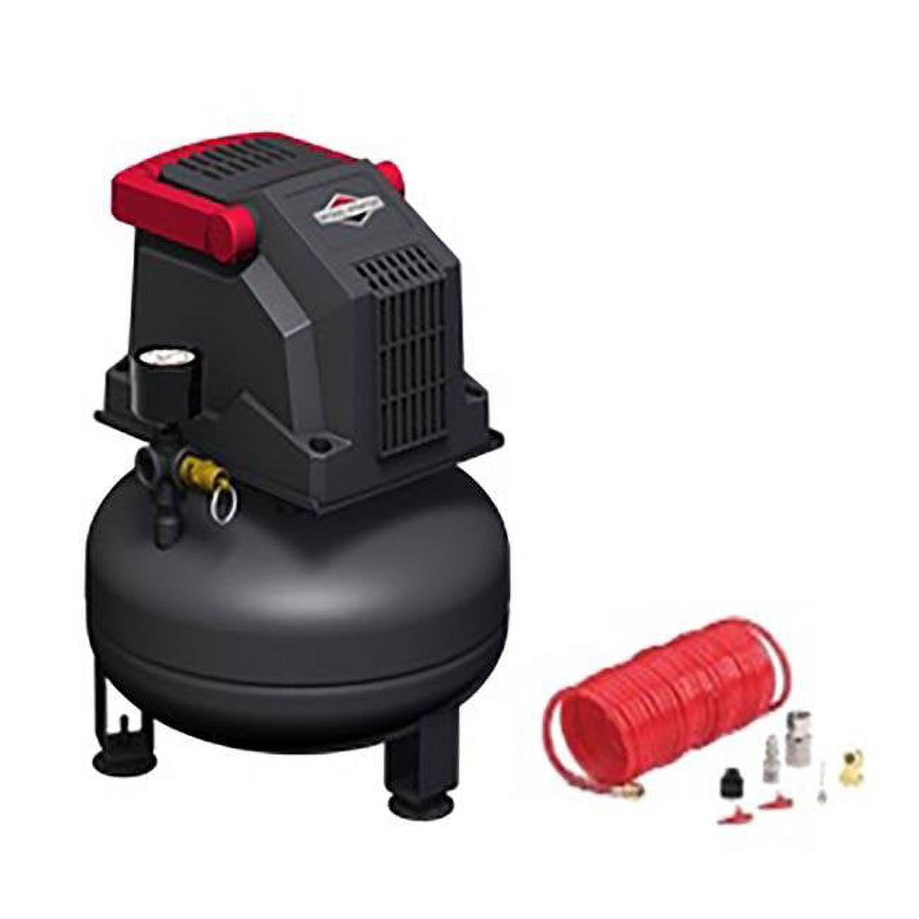 Briggs & Stratton 1000984 100 PSI 0.2 HP 1 gal Pancake Portable Air Compressor Kit