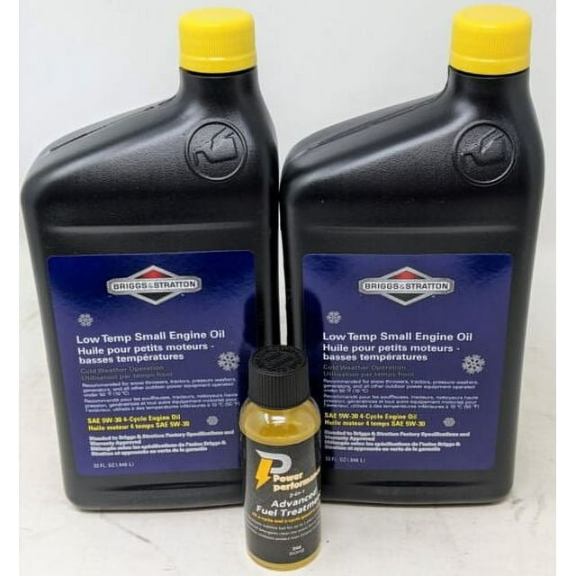 Briggs & Stratton 2Quarts 100030C SAE 5W30 4Cycle Snow Thrower Oil