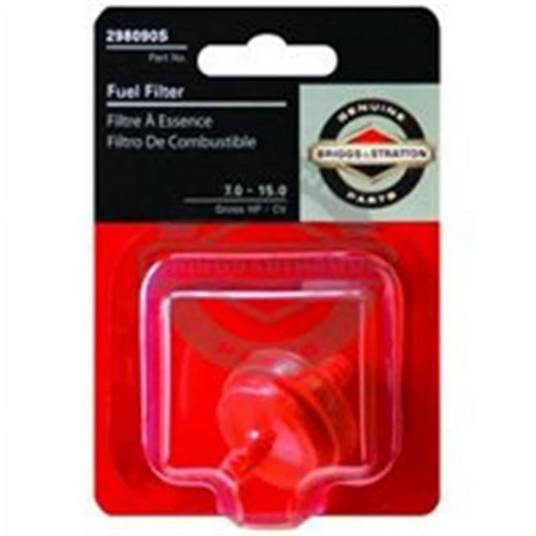 Briggs and stratton fuel filter 298090 clearance