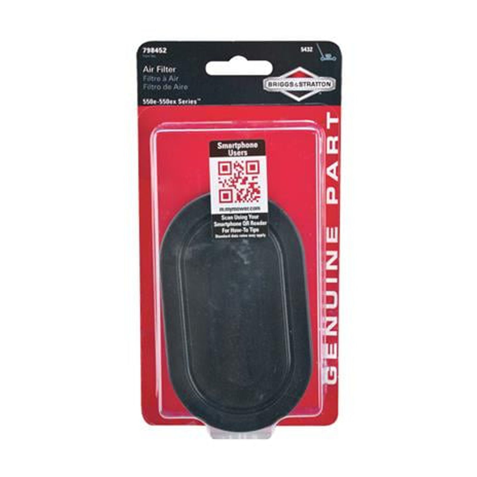 Briggs & Stratton 5432K Genuine Air Filter Car