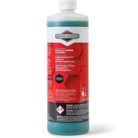 Briggs & Stratton 6833 House & Siding Cleaner Pressure Washer Concentrate, 32 Oz