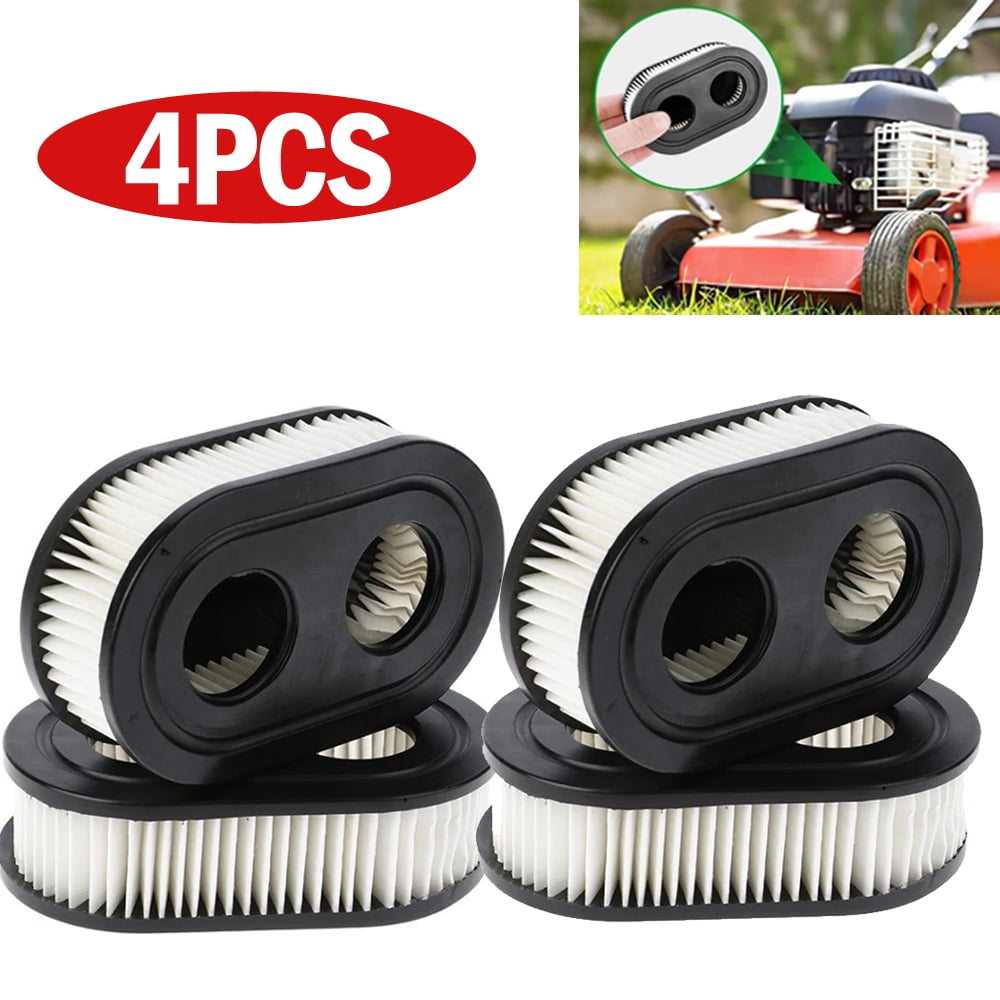 Briggs and Stratton Air Filter 593260 Lawn Mower Air Cleaner Cartridge Filter for 798452 Series Engine 4247 5432 5432K 09P702 Mower Series Engine Accessories 4PC Walmart Business Supplies