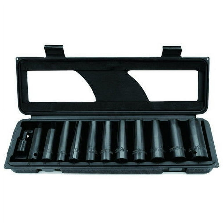 Briggs & Stratton BSAT111 12-Piece 1/2 in. Drive Metric Deep Impact Socket Set Briggs & Stratton BSAT111 12-Piece 1/2 in. Drive Metric Deep Impact Socket Set