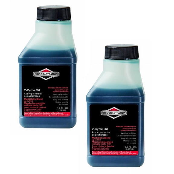 Briggs & Stratton Genuine OEM 2 Cycle Oil, ("Pack"2)