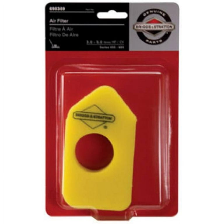 Briggs and stratton 158cc air filter outlet