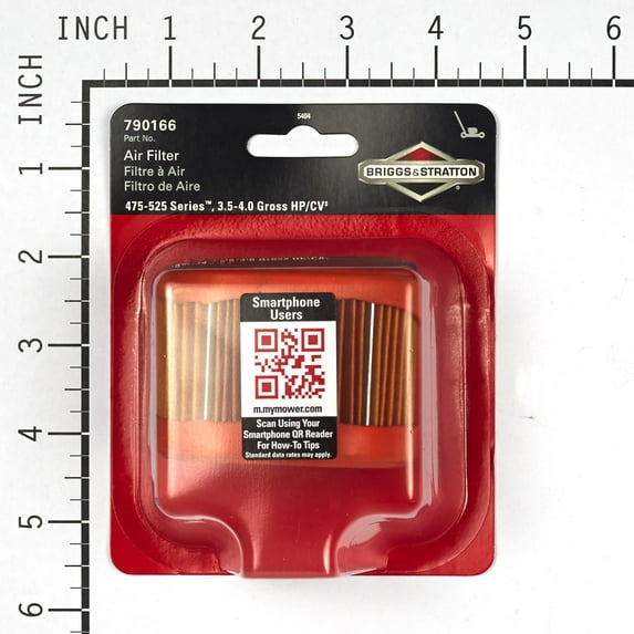 Briggs & Stratton OEM 5404K Filter-Air Cartridge