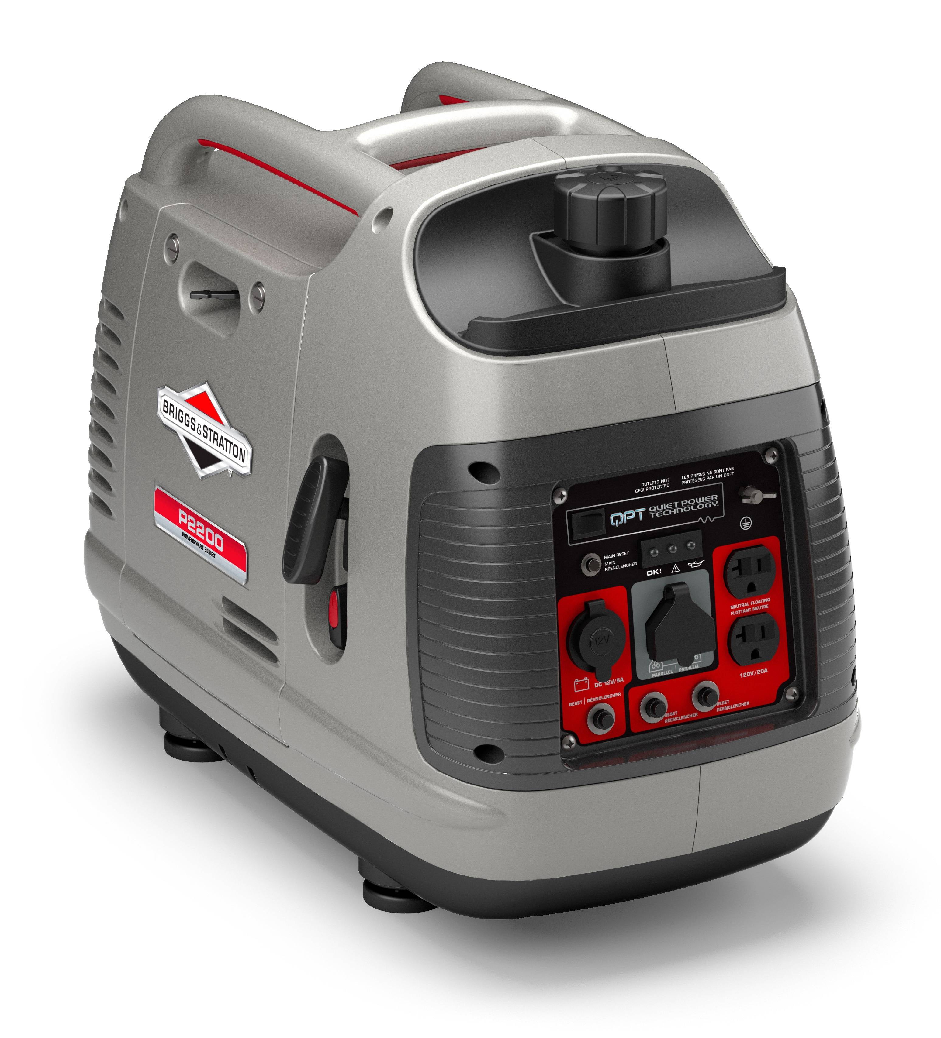 Briggs & Stratton P2200 PowerSmart Series 1700W Inverter Generator, Portable