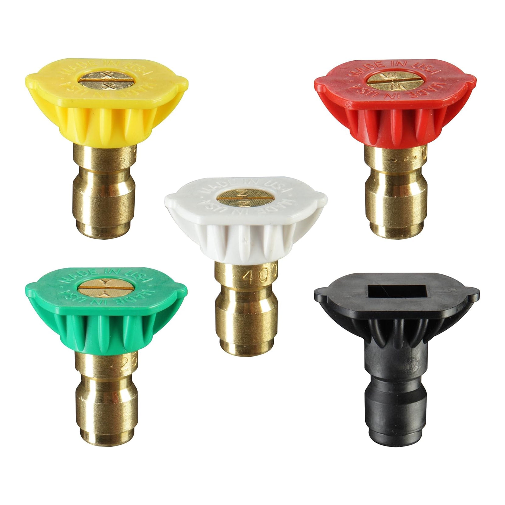Briggs & Stratton Multicolor Quick-Connect Pressure Washer Nozzle Tips