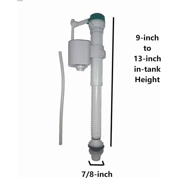 Briggs and Case Toilet Fill Valve Upgrade with Adjustable Water Height Replacement by NuFlush