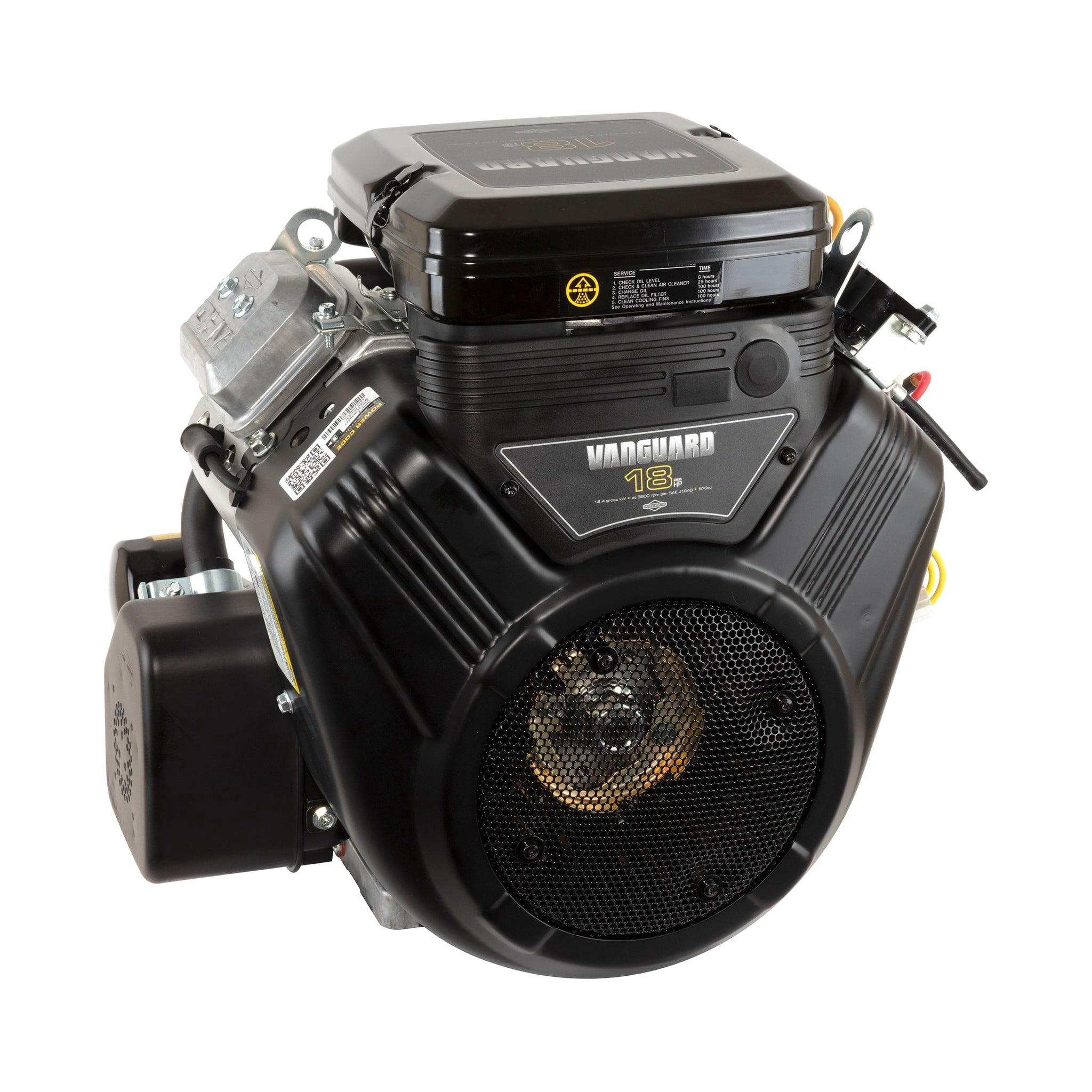 Briggs & Stratton Vanguard 18 HP 570cc Horizontal Shaft Engine | 356447 ...