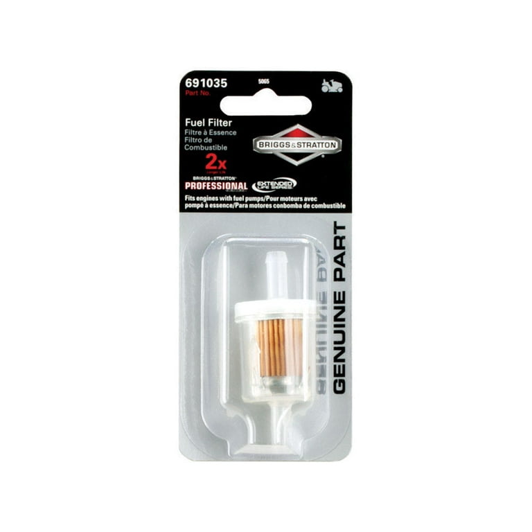 Briggs and stratton fuel filter 691035 outlet