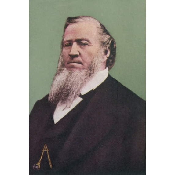 Brigham Young History Poster Print