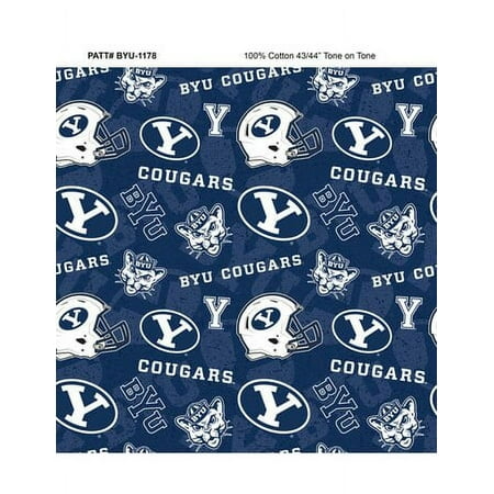 Brigham Young BYU-1178 Tone on Tone cotton