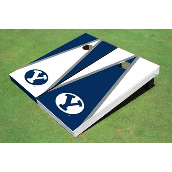 Brigham Young University BYU Alternating Triangle Cornhole Boards