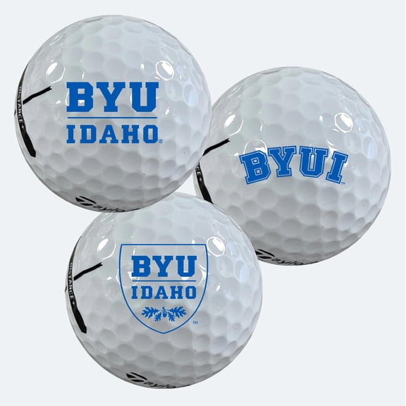 Brigham Young University Cougars Logo Edition Taylormade Distance+ Golf Balls 12-Pack (Dozen)
