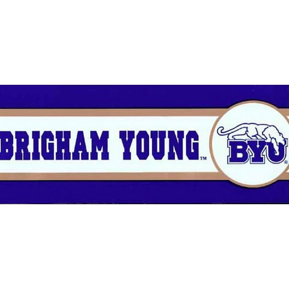 Brigham Young University Cougars Wallpaper Border BE704