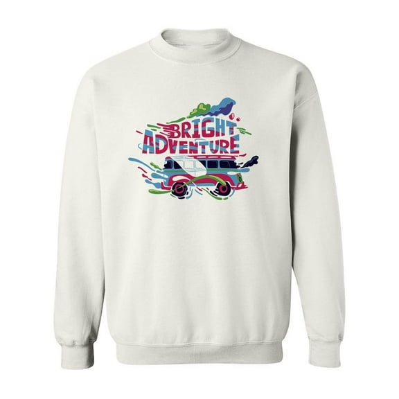 Bright Adventure Sweatshirt Men -Image by Shutterstock, Male Medium