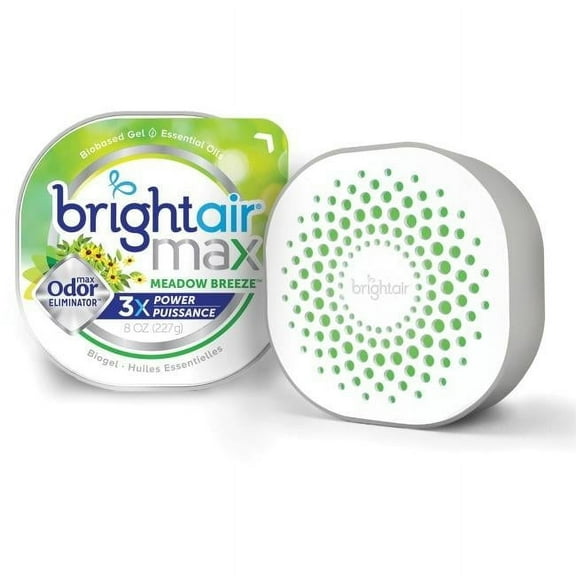 Bright Air BRI Max Scented Gel Odor Eliminator, Green