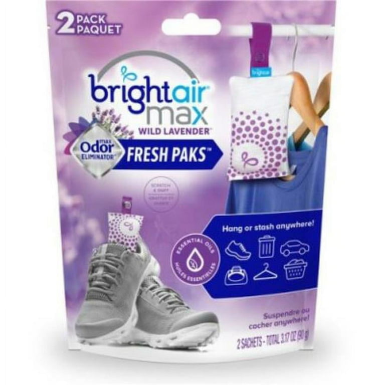 Bright Air Fresh Pak Sachets - Sachet - Fresh - 2 / Pack - Odor Neutralizer, Phthalate-free, Paraben-free, Formaldehyde-free, NPE-free, BHT Free Bright Air Fresh Pak Sachets - Sachet - Fresh - 2 / Pack - Odor Neutralizer, Phthalate-free, Paraben-free, Formaldehyde-free, NPE-free, BHT Free