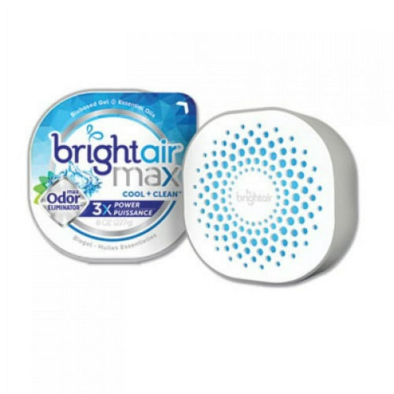 Max Odor Eliminator Air Freshener, Cool and Clean, 8 oz Jar Max Odor Eliminator Air Freshener, Cool and Clean, 8 oz Jar