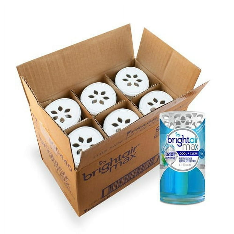 Bright Air Max Odor Eliminator - Gel - 4 fl oz (0.1 quart) - Meadow Breeze - 6 / Carton - Phthalate-free, BHT Free, Paraben-free, Formaldehyde-free, NPE-free, Triclosan-free, Odor Neutralizer Bright Air Max Odor Eliminator - Gel - 4 fl oz (0.1 quart) - Meadow Breeze - 6 / Carton - Phthalate-free, BHT Free, Paraben-free, Formaldehyde-free, NPE-free, Triclosan-free, Odor Neutralizer
