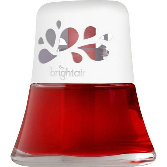 Bright Air Scented Oil Air Freshener Oil - Macintosh Apple, Cinnamon - 45 Day - 6 / Carton - Long Lasting