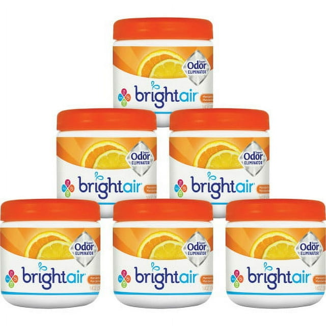 Bright Air Super Odor Eliminator, Mandarin Orange and Fresh Lemon, 14