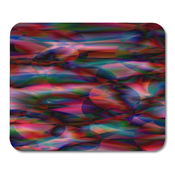 Bright Ancient Abstract Colorful Pattern for Fills Blessed Caledonian Mousepad Mouse Pad Mouse Mat 9x10 inch
