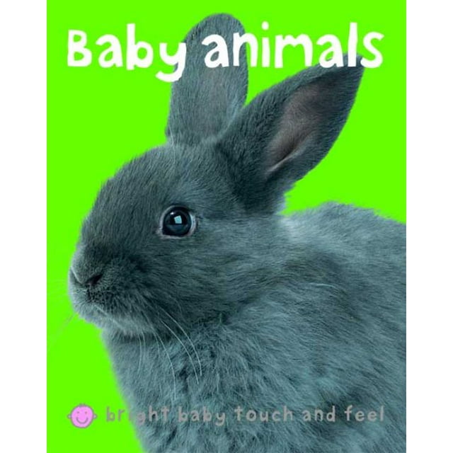Bright Baby Touch and Feel: Bright Baby Touch & Feel Baby Animals (Edition 1) (Board book)