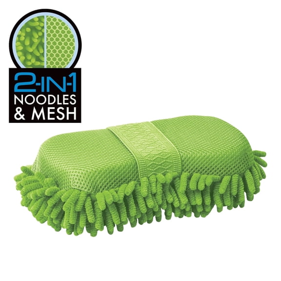 AutoBasics - Wash & Scrub Microfiber Sponge