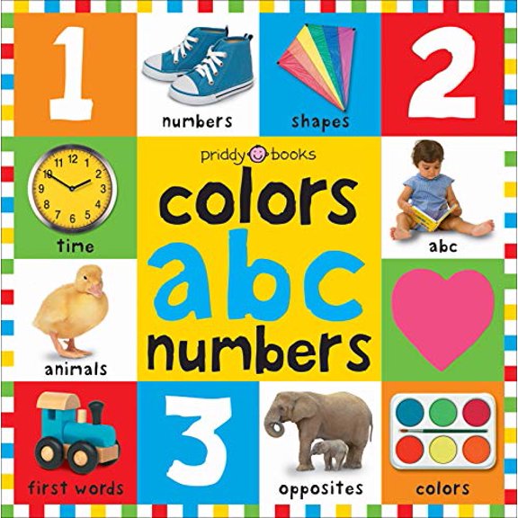 Pre-Owned Bright Bbaby colors, abc, &amp; numbers first words, 9780312502195, 0312502192, Paperback, First Edition edition