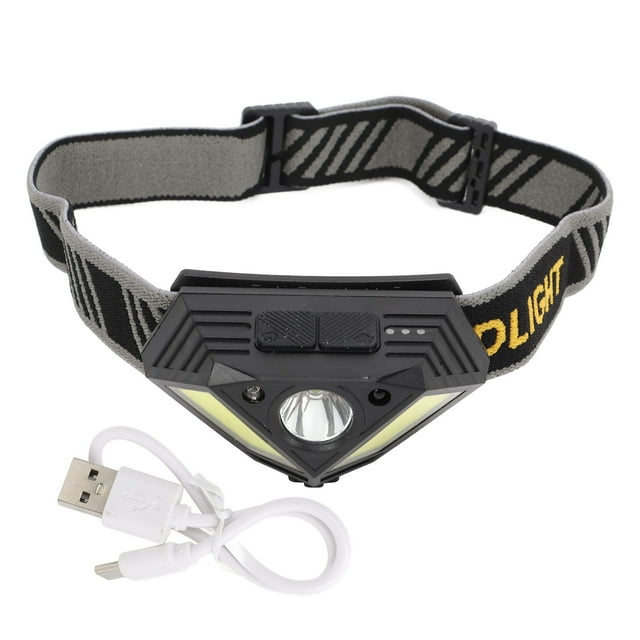 Bright Beam XPG COB Headlamp Strong Light Sensing Head Lamp for Outdoor