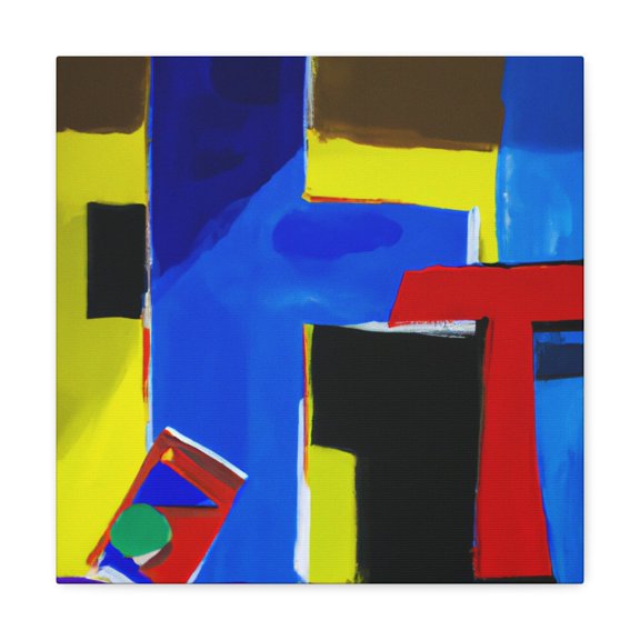 "Bright Beasts in Wild Flora" - Canvas