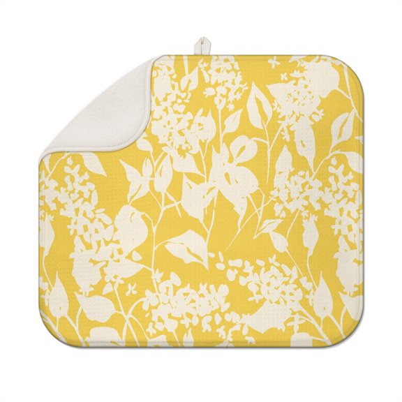 Bright Bee Artwork Drying Pad Super Absorbent Reversible Space-Saving Pad