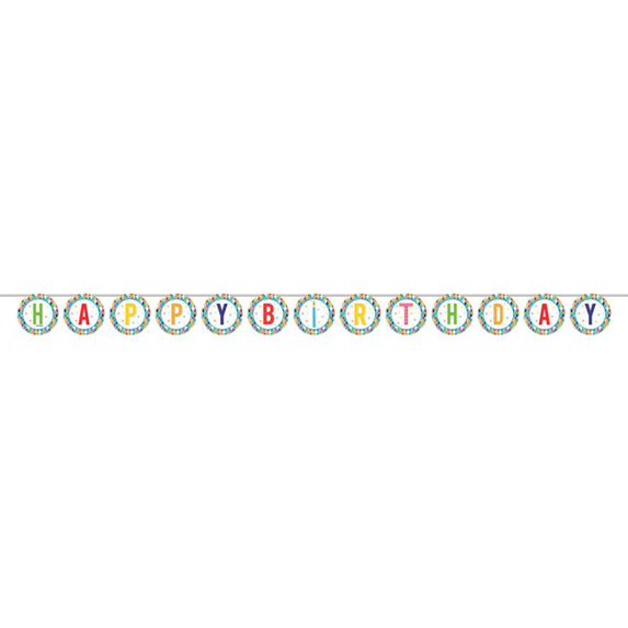 Bright Birthday Banner