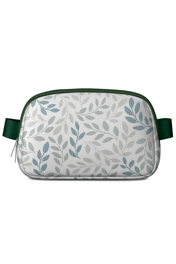 Bright Botanical Waist Bag – Floral Fanny Pack with Tropical Vibe, Artistic Bloom & Romantic Wildflowers
