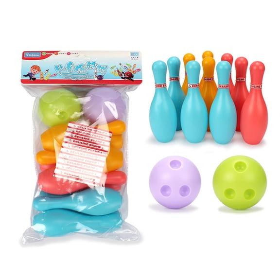 Bright Bowling Set for School Parties, Educational Toy for Active Playtime