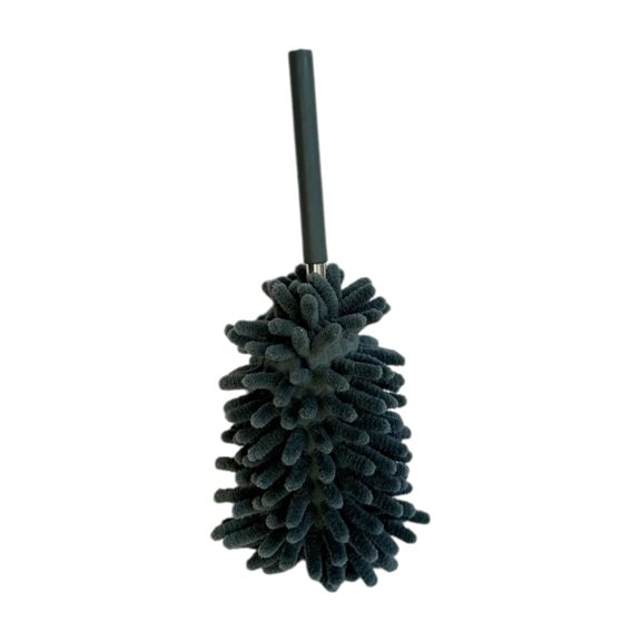 Bright Box Telescopic Microfiber Duster, Extendable Duster for Ceiling Fans, Gray, 1 Count
