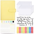 thumbnail image 1 of Bright Budget Organizer Binder, 5.1" x 7.4", Envelopes, Expense Recording Pages, Ideal for Cash Flow Management, Savings Goals, Personal Financial Planning for Home, Workplace Use, 1 of 5