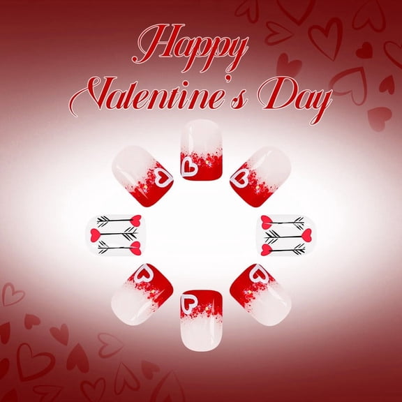 Bright Bursts With Gentle Shiny Water Pipe Manicure Nail Art Wearable Nails 24PSC