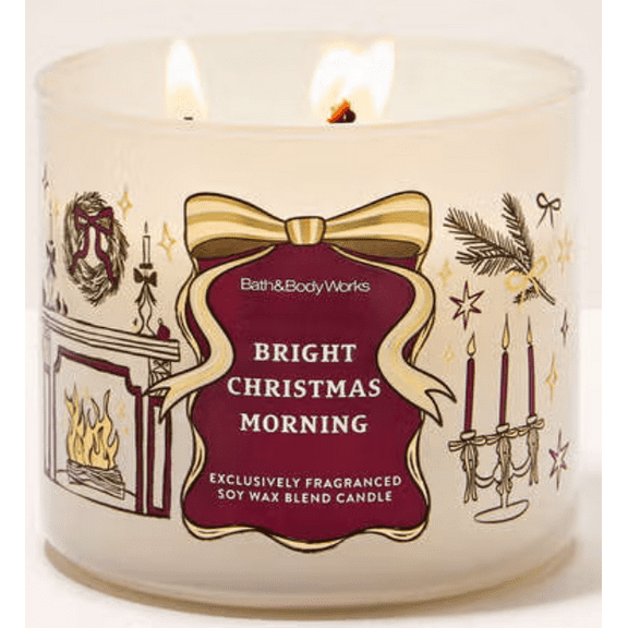 Bright Christmas Morning 3 wick candle