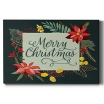 Bright Christmas Night I- Gallery Wrapped Canvas