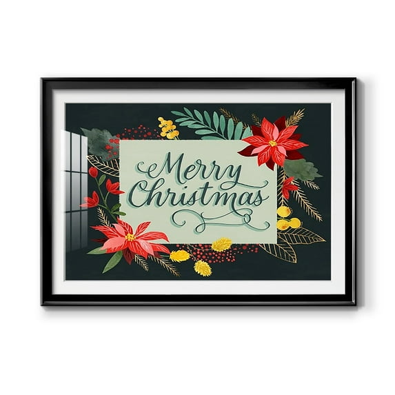 Bright Christmas Night I Premium Framed Print - Ready to Hang